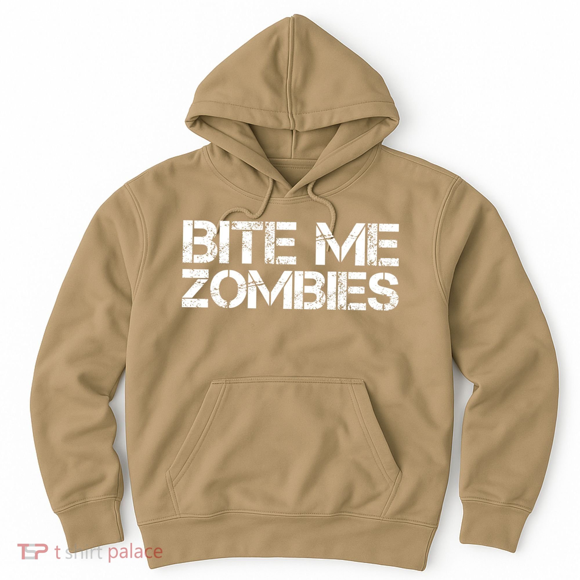 Funny Halloween, Cute Halloween, Bite Me Zombies Hoodie