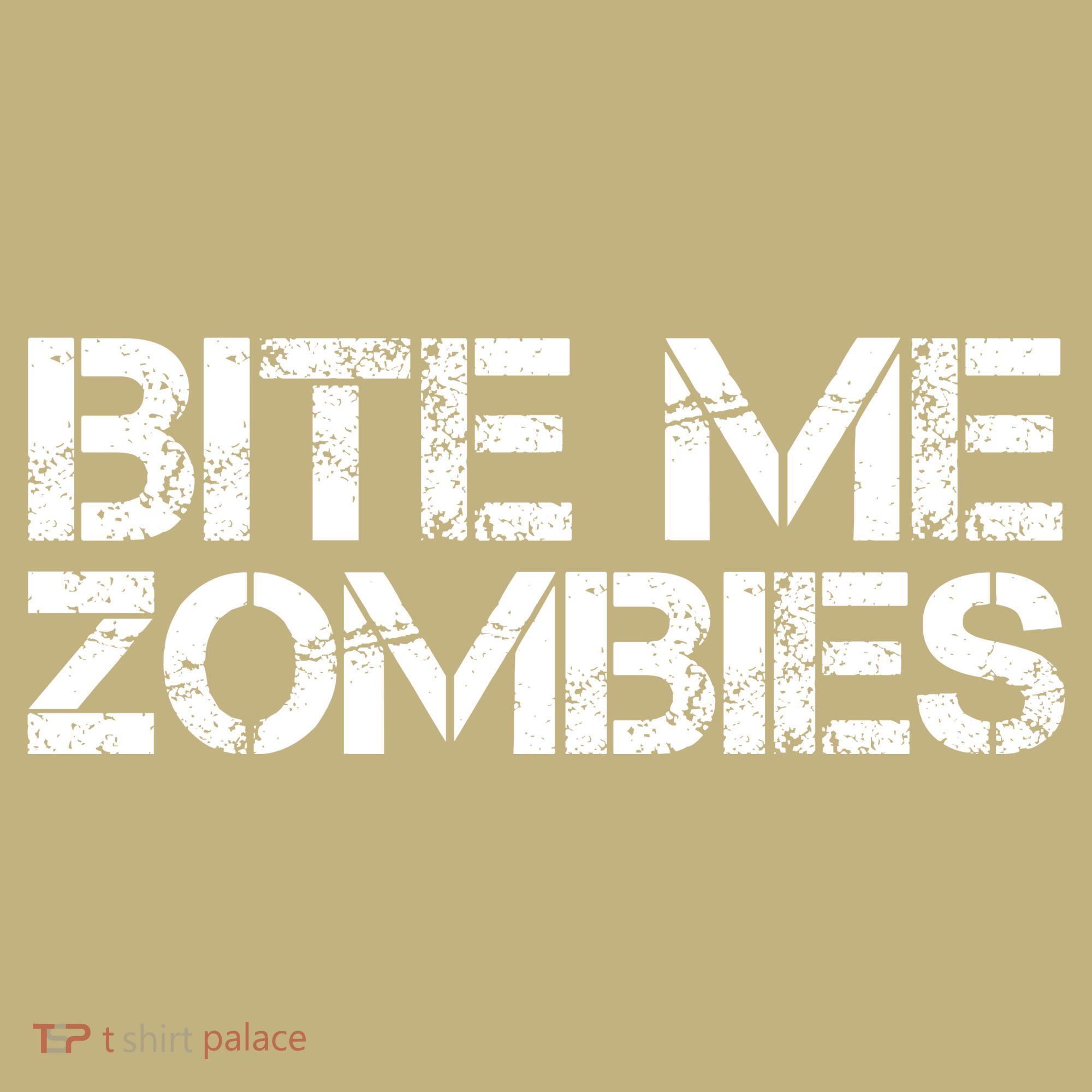 Funny Halloween, Cute Halloween, Bite Me Zombies Mousepad