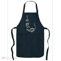 Fish Hook Cool Fishing Fisher Fisherman Angler Dad Apron thumb 0