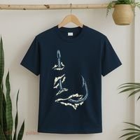 Fish Hook Cool Fishing Fisher Fisherman Angler Dad T-Shirt thumb 2