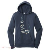 Fish Hook Cool Fishing Fisher Fisherman Angler Dad Women's Hoodie thumb 0