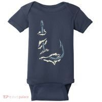Fish Hook Cool Fishing Fisher Fisherman Angler Dad Baby Bodysuit thumb 0