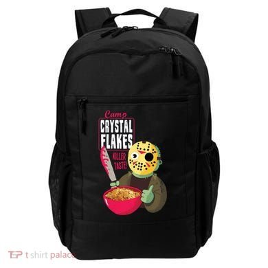 Funny Halloween Camp Crystal Flakes Backpack