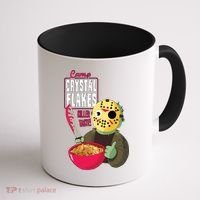 Funny Halloween Camp Crystal Flakes Coffee Mug thumb 1