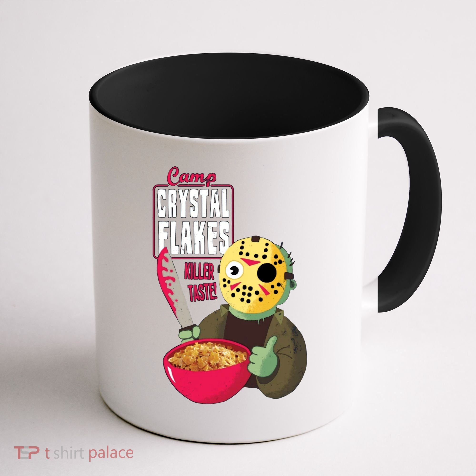 Funny Halloween Camp Crystal Flakes Coffee Mug