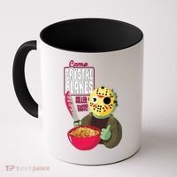 Funny Halloween Camp Crystal Flakes Coffee Mug thumb 0