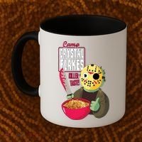 Funny Halloween Camp Crystal Flakes Coffee Mug thumb 2
