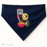 Funny Halloween Camp Crystal Flakes USA-Made Doggie Bandana thumb 0