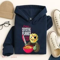 Funny Halloween Camp Crystal Flakes Hoodie thumb 4