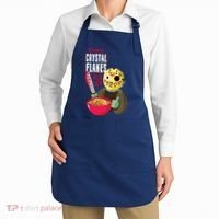 Funny Halloween Camp Crystal Flakes Apron thumb 2