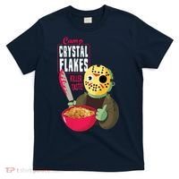 Funny Halloween Camp Crystal Flakes T-Shirt thumb 0