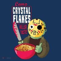 Funny Halloween Camp Crystal Flakes T-Shirt thumb 7