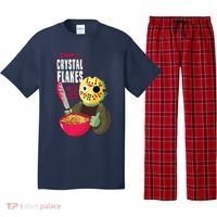 Funny Halloween Camp Crystal Flakes Pajama Set thumb 0