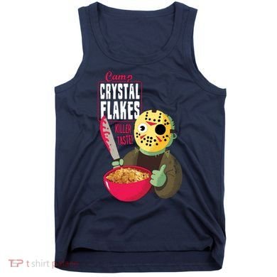 Funny Halloween Camp Crystal Flakes Tank Top