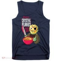 Funny Halloween Camp Crystal Flakes Tank Top thumb 0