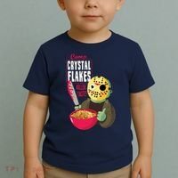 Funny Halloween Camp Crystal Flakes Toddler T-Shirt thumb 2