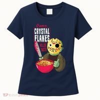 Funny Halloween Camp Crystal Flakes Women's T-Shirt thumb 0