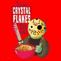 Funny Halloween Camp Crystal Flakes Santa Hat thumb 1