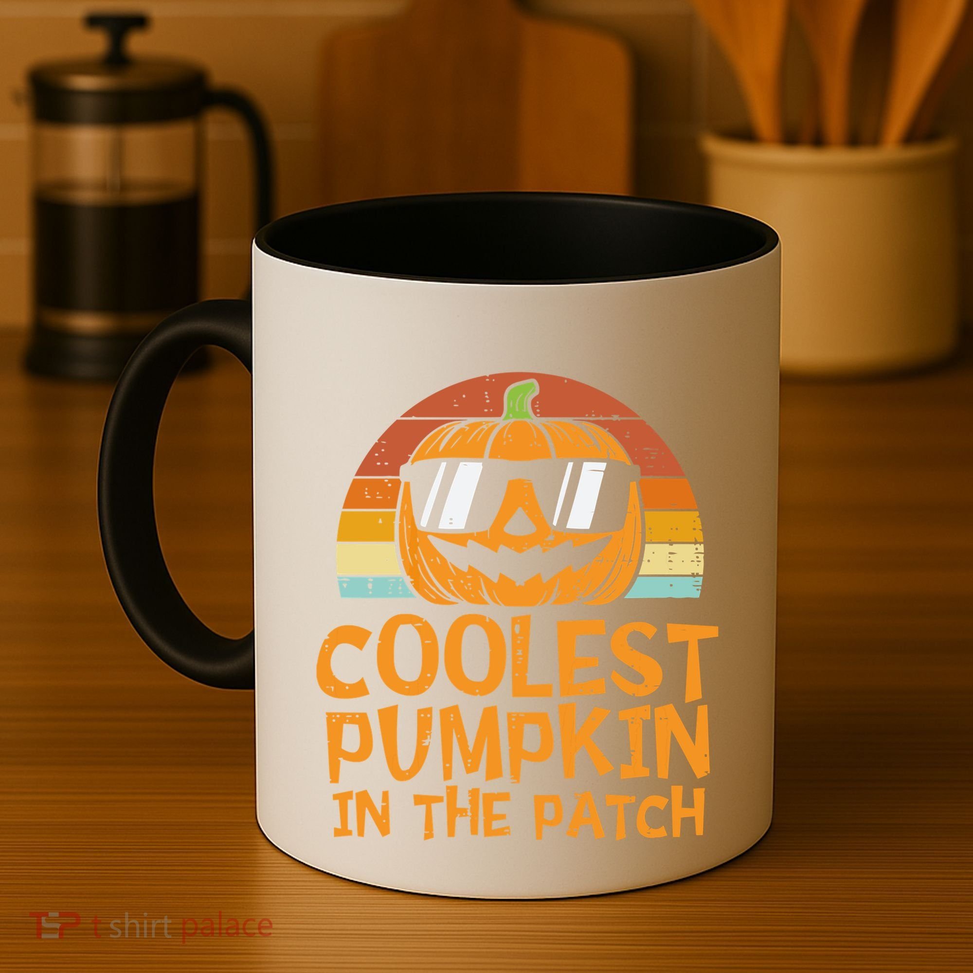 Funny Halloween Coolest Pumpkin In The Patch Cute Gift Coffee Mug