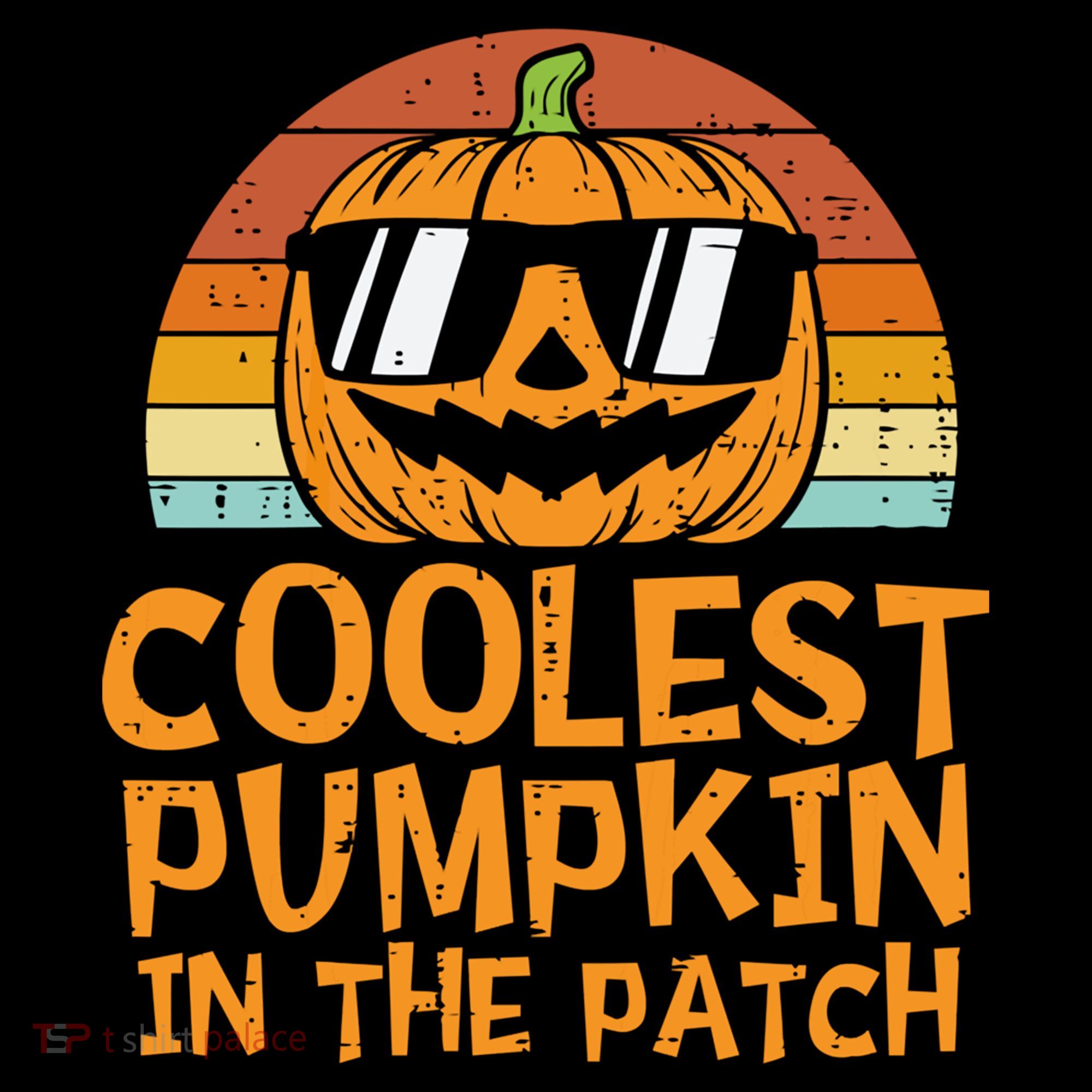 Funny Halloween Coolest Pumpkin In The Patch Cute Gift Coffee Mug