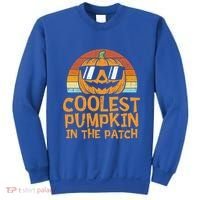 Funny Halloween Coolest Pumpkin In The Patch Cute Gift Sweatshirt thumb 0
