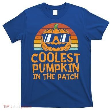 Funny Halloween Coolest Pumpkin In The Patch Cute Gift T-Shirt
