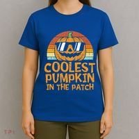 Funny Halloween Coolest Pumpkin In The Patch Cute Gift T-Shirt thumb 4