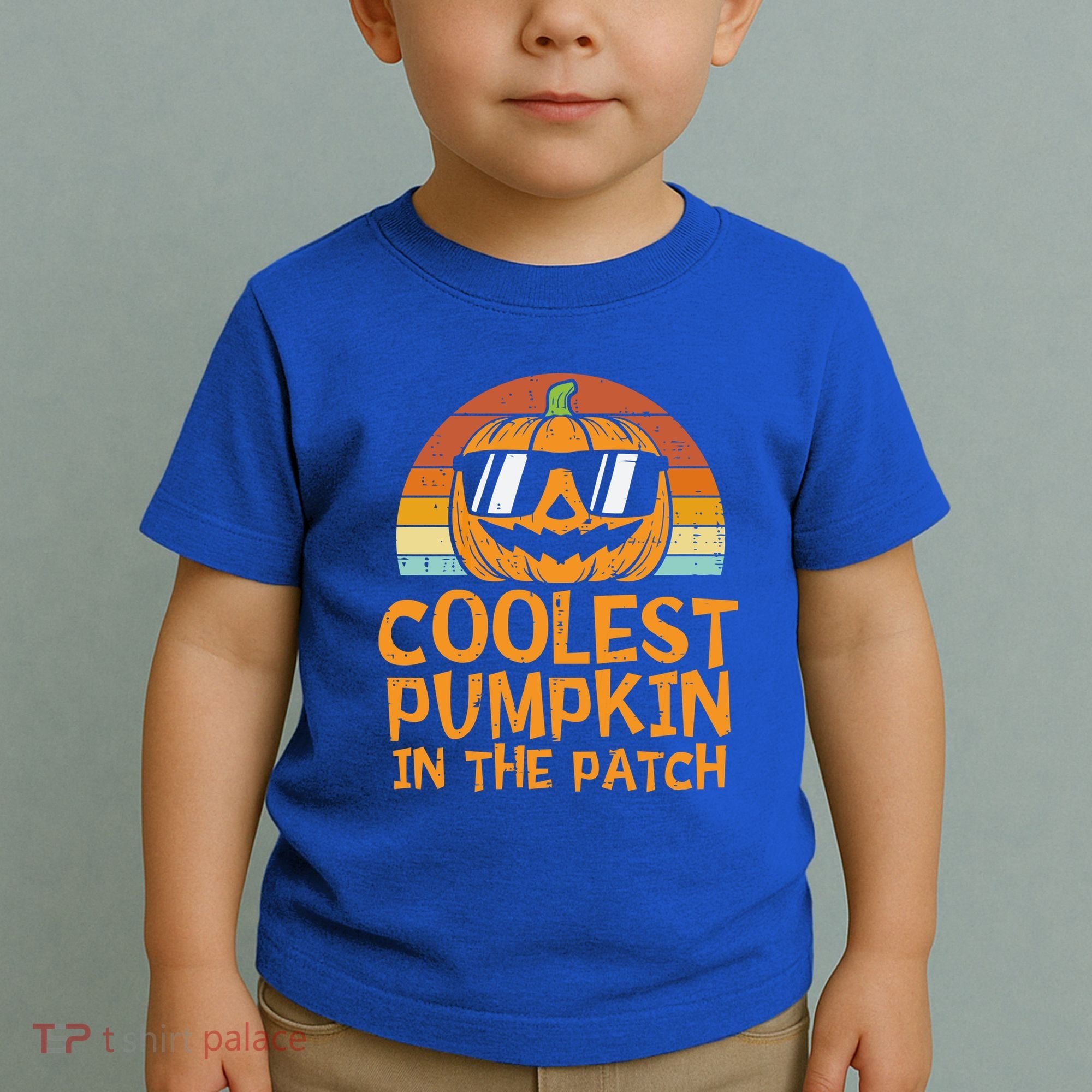 Funny Halloween Coolest Pumpkin In The Patch Cute Gift Toddler T-Shirt
