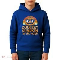 Funny Halloween Coolest Pumpkin In The Patch Cute Gift Kids Hoodie thumb 4