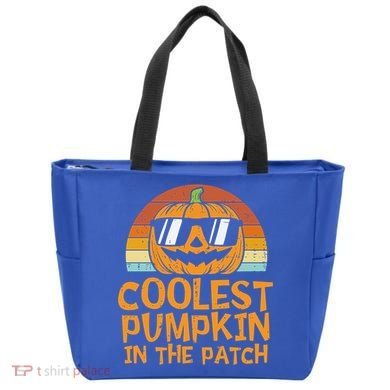 Funny Halloween Coolest Pumpkin In The Patch Cute Gift Tote Bag