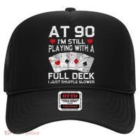 Full House Card Hand 90th Birthday 90 Year Old Cards Gift Hat thumb 0