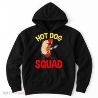 Funny Hot Dog Squad Hot Dog Hoodie thumb 0