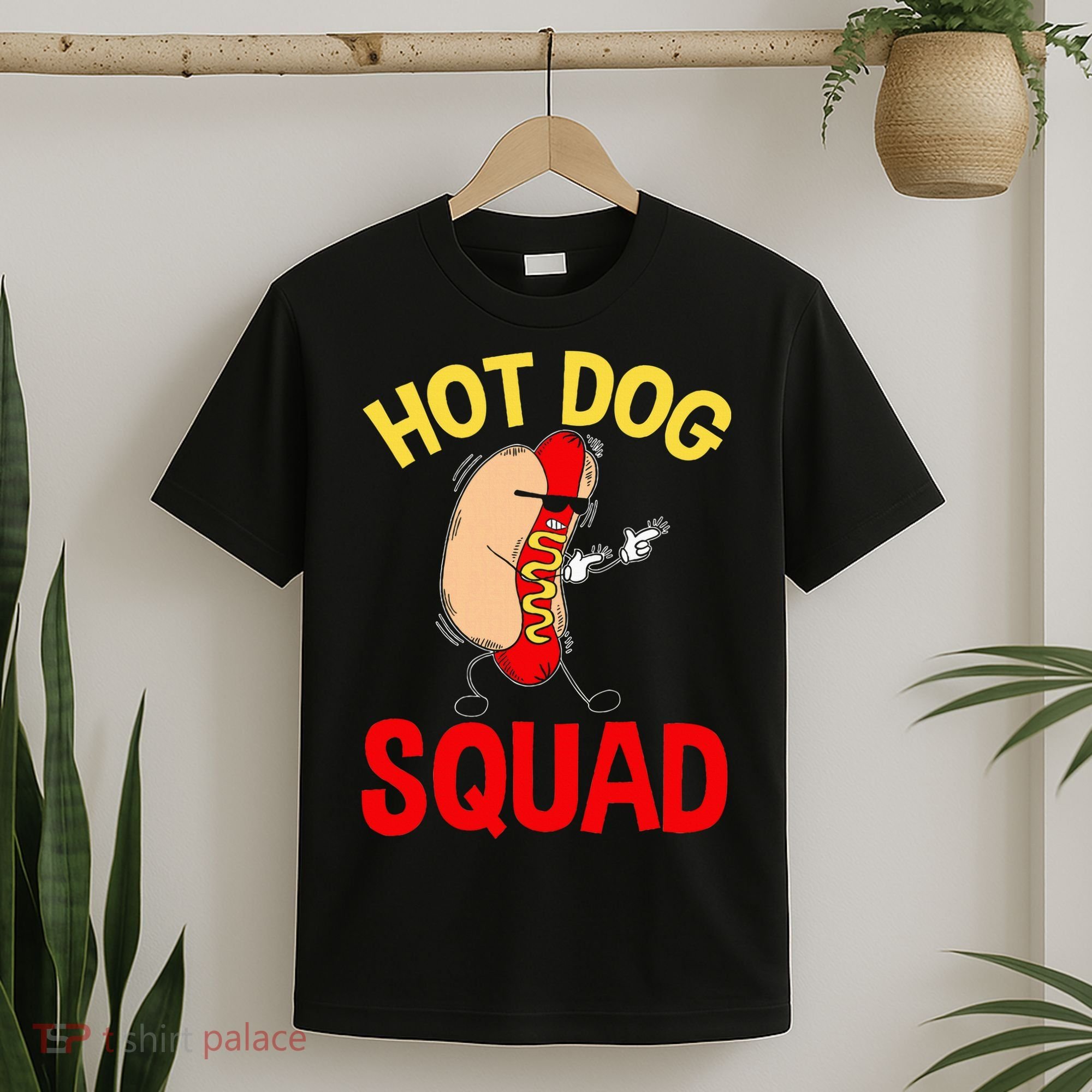 Funny Hot Dog Squad Hot Dog T-Shirt