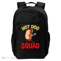 Funny Hot Dog Squad Hot Dog Backpack thumb 0