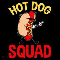 Funny Hot Dog Squad Hot Dog Women's Hoodie thumb 2