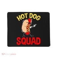 Funny Hot Dog Squad Hot Dog Mousepad thumb 0