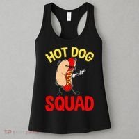 Funny Hot Dog Squad Hot Dog Women's Tank Top thumb 3