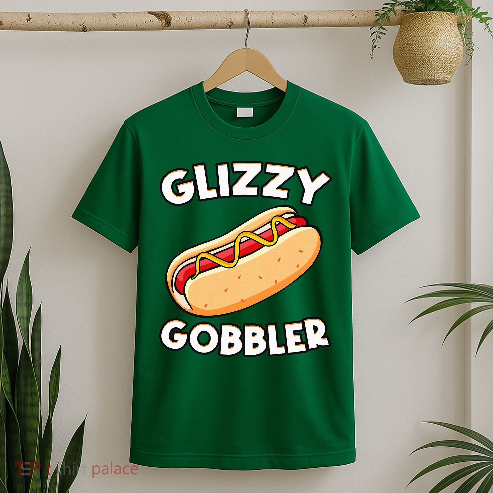 Funny Hot Dog Glizzy Gobbler Number One Glizzy Gladiator T-Shirt