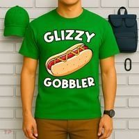 Funny Hot Dog Glizzy Gobbler Number One Glizzy Gladiator T-Shirt thumb 6