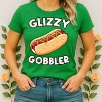 Funny Hot Dog Glizzy Gobbler Number One Glizzy Gladiator Women's T-Shirt thumb 2