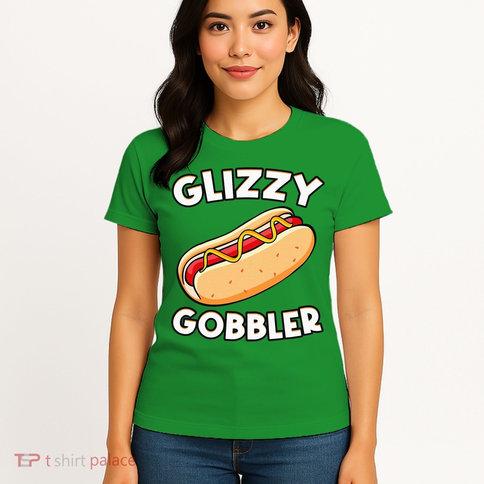 Funny Hot Dog Glizzy Gobbler Number One Glizzy Gladiator Women's T-Shirt