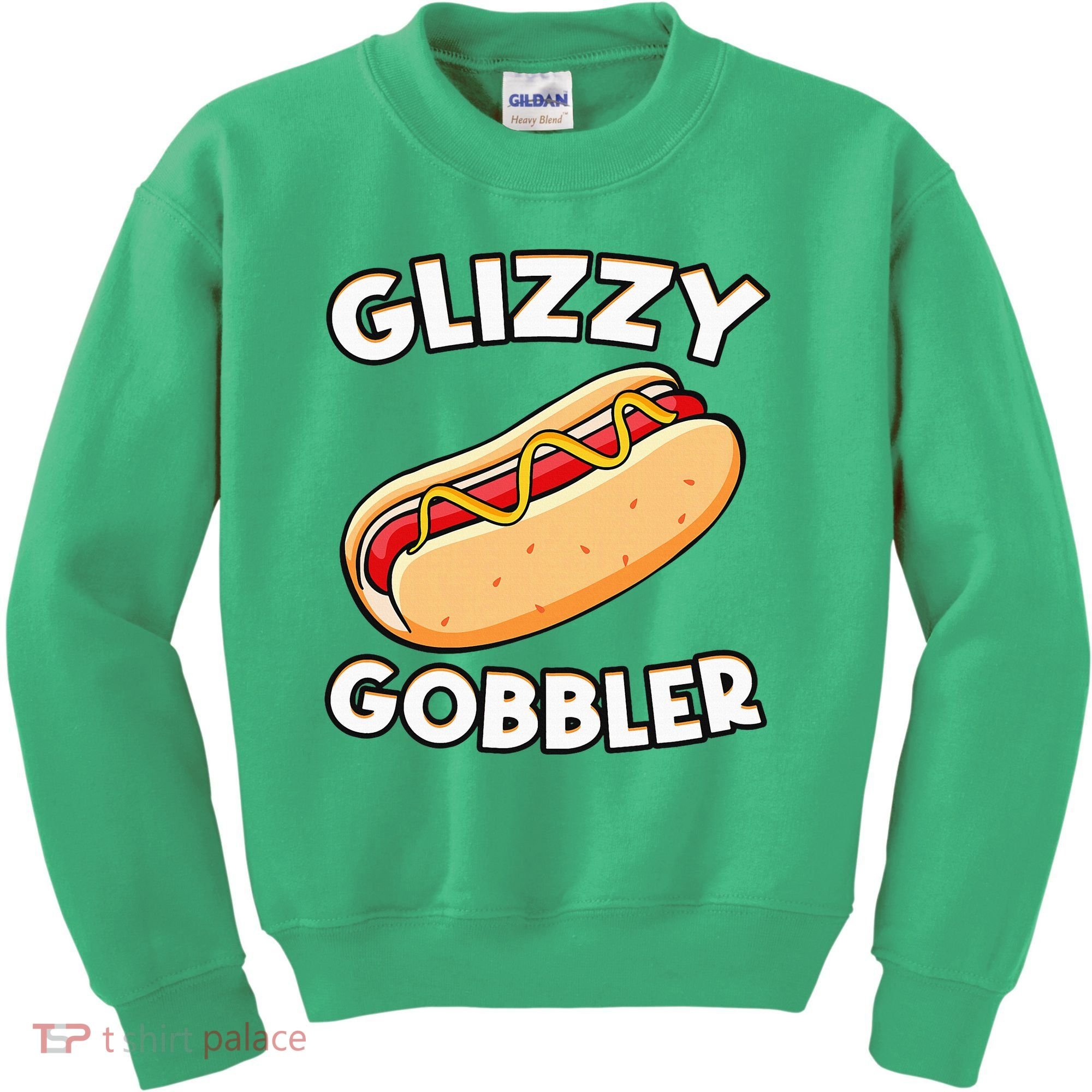 Funny Hot Dog Glizzy Gobbler Number One Glizzy Gladiator Kids Sweatshirt