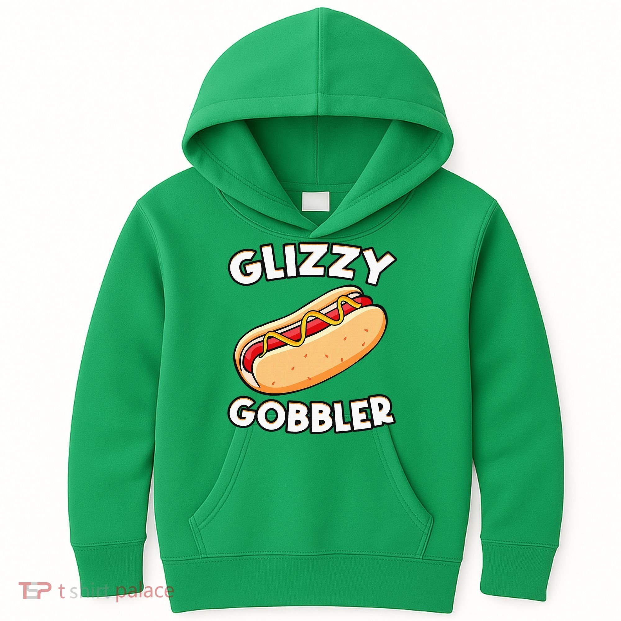Funny Hot Dog Glizzy Gobbler Number One Glizzy Gladiator Kids Hoodie