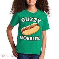 Funny Hot Dog Glizzy Gobbler Number One Glizzy Gladiator Kids T-Shirt thumb 2