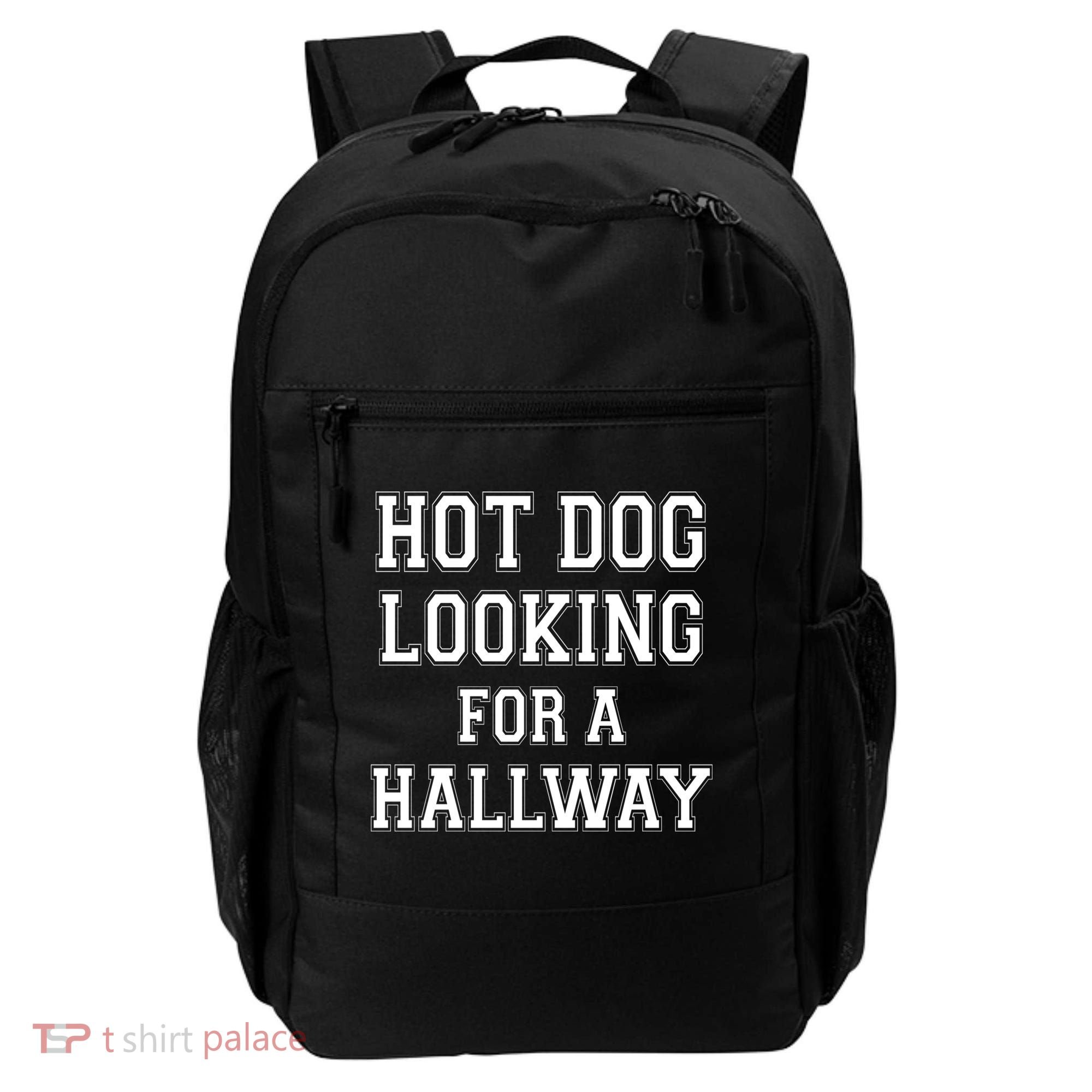 Funny Hot Dog Looking For A Hallway Sarcasm Backpack