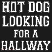 Funny Hot Dog Looking For A Hallway Sarcasm Backpack thumb 2