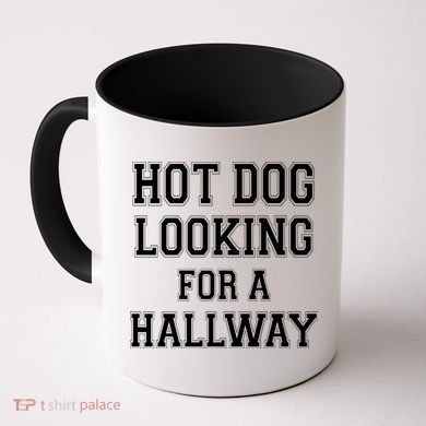 Funny Hot Dog Looking For A Hallway Sarcasm Coffee Mug