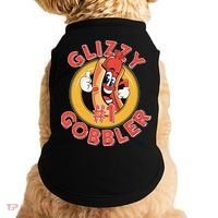 Funny Hot Dog Glizzy Gobbler Number One Glizzy Doggie Tank thumb 0