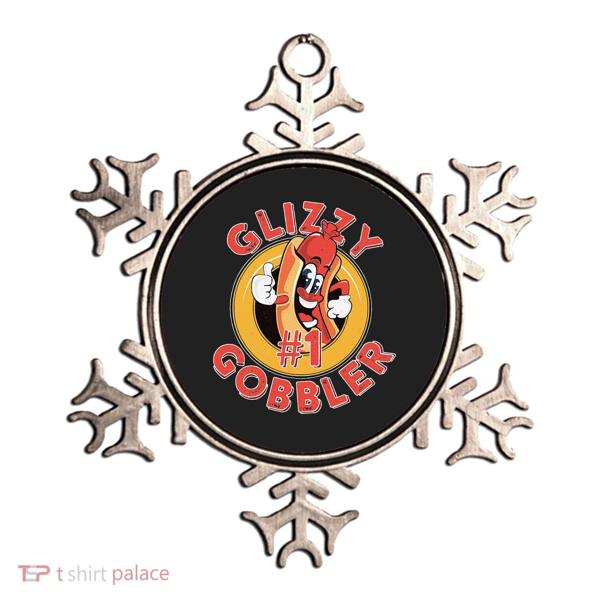 Funny Hot Dog Glizzy Gobbler Number One Glizzy Ornament