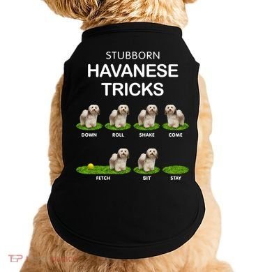 Funky Headed Dog Meaningful Gift Funny Havanese For Christmas Cool Gift Doggie Tank